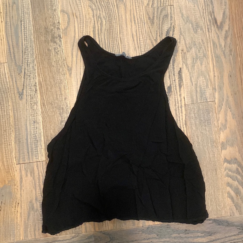 Black One Size Tank Top